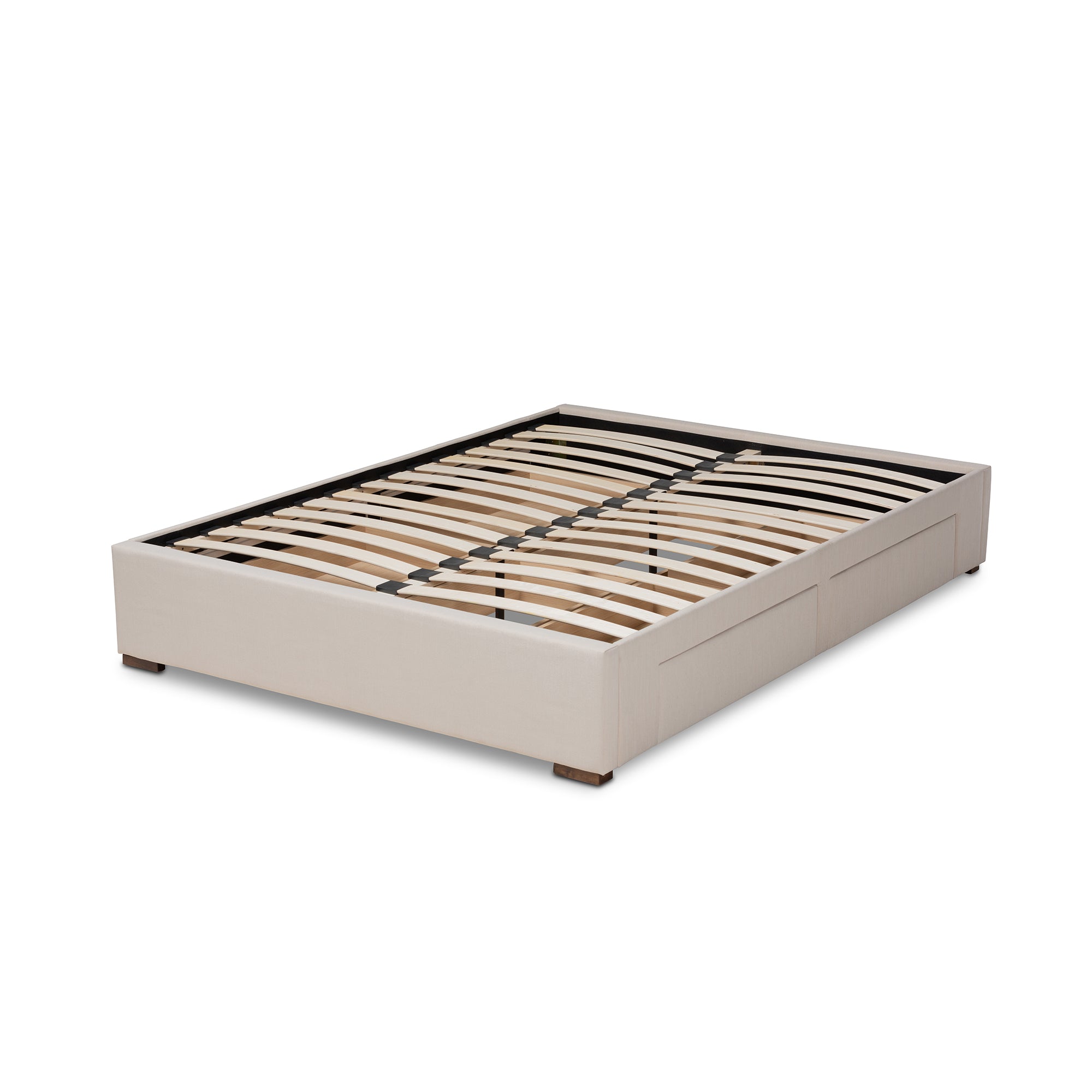 Leni Contemporary Bed 4-Drawer-Bed-Baxton Studio - WI-Wall2Wall Furnishings