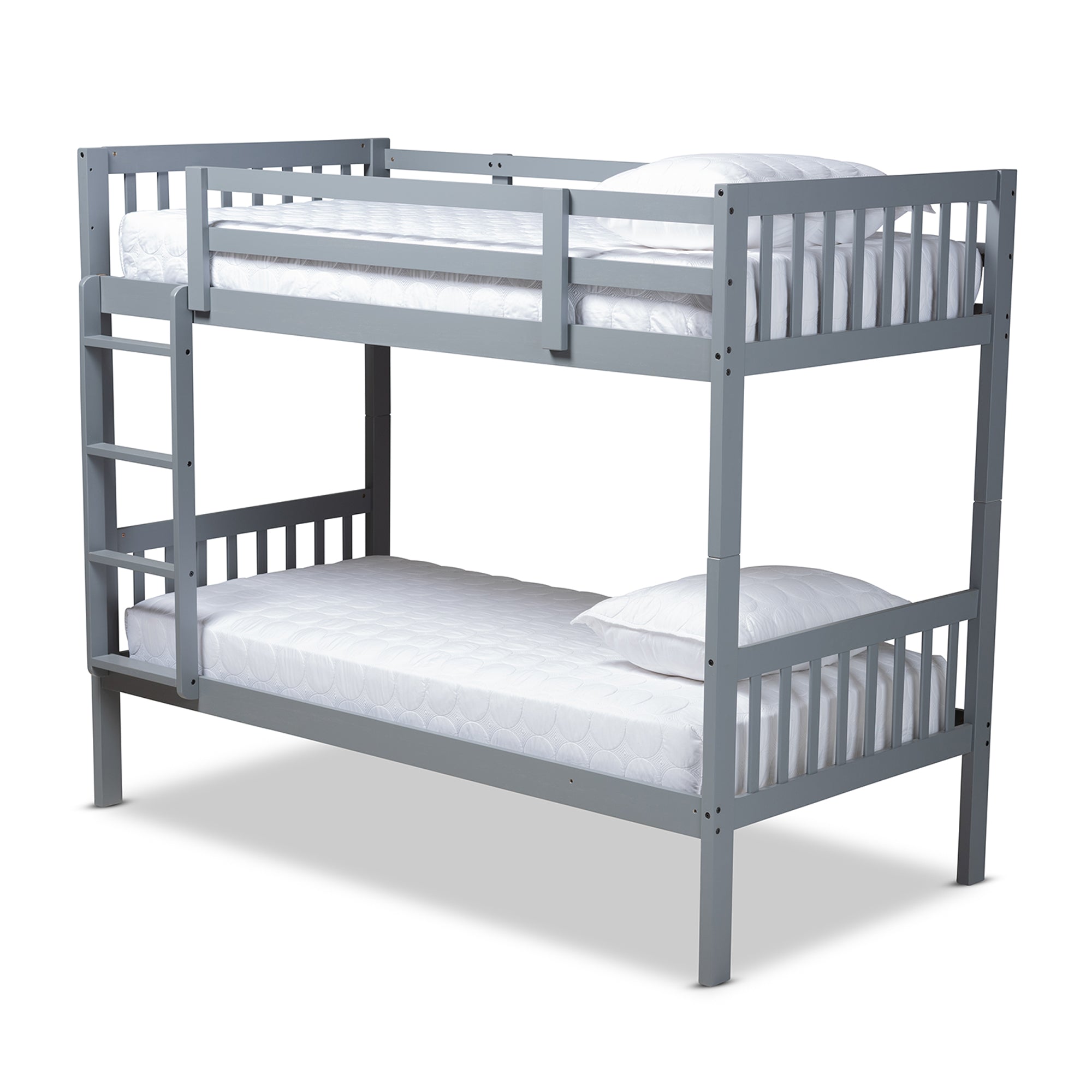 Jude Contemporary Bunk Bed-Bunk Bed-Baxton Studio - WI-Wall2Wall Furnishings