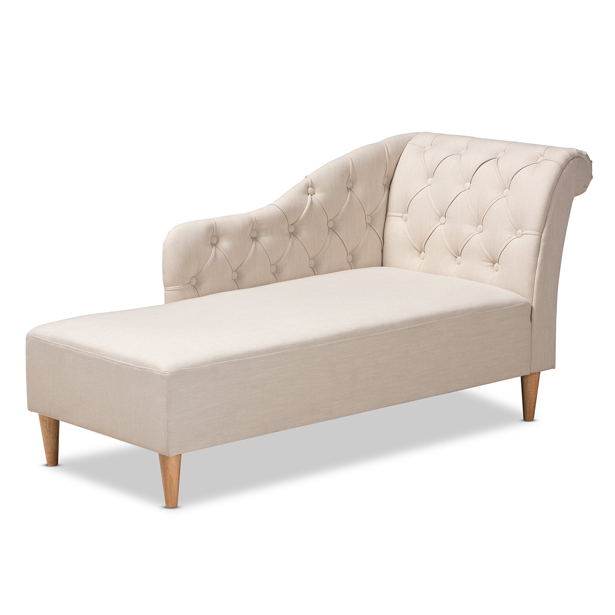 Emeline Contemporary Chaise-Chaise-Baxton Studio - WI-Wall2Wall Furnishings