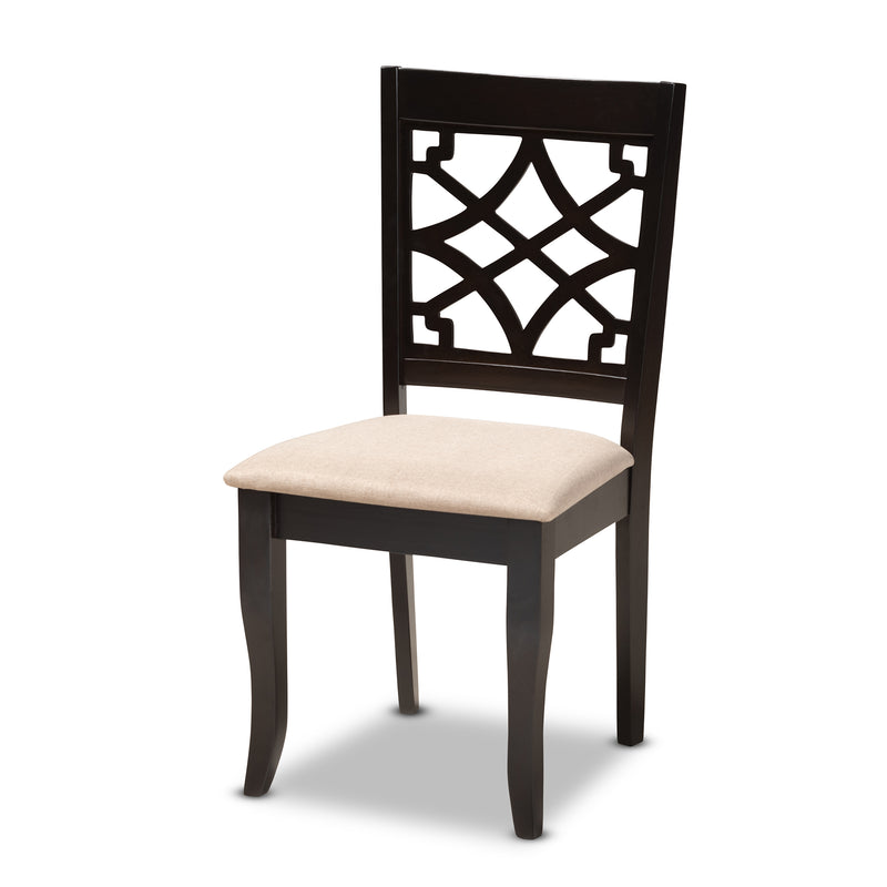 Mael Contemporary Dining Chairs-Dining Chairs-Baxton Studio - WI-Wall2Wall Furnishings
