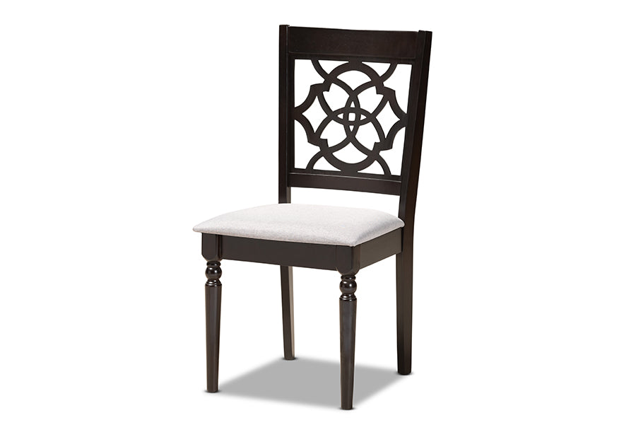 Alma Modern Dining Table & Dining Chairs 5-Piece-Dining Set-Baxton Studio - WI-Wall2Wall Furnishings