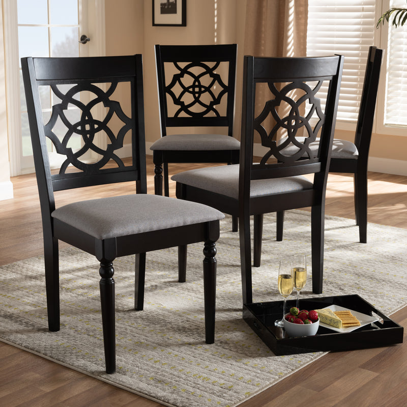 Renaud Contemporary Dining Chairs-Dining Chairs-Baxton Studio - WI-Wall2Wall Furnishings