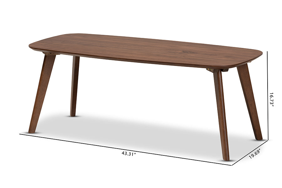 Dahlia Modern Coffee Table-Coffee Table-Baxton Studio - WI-Wall2Wall Furnishings