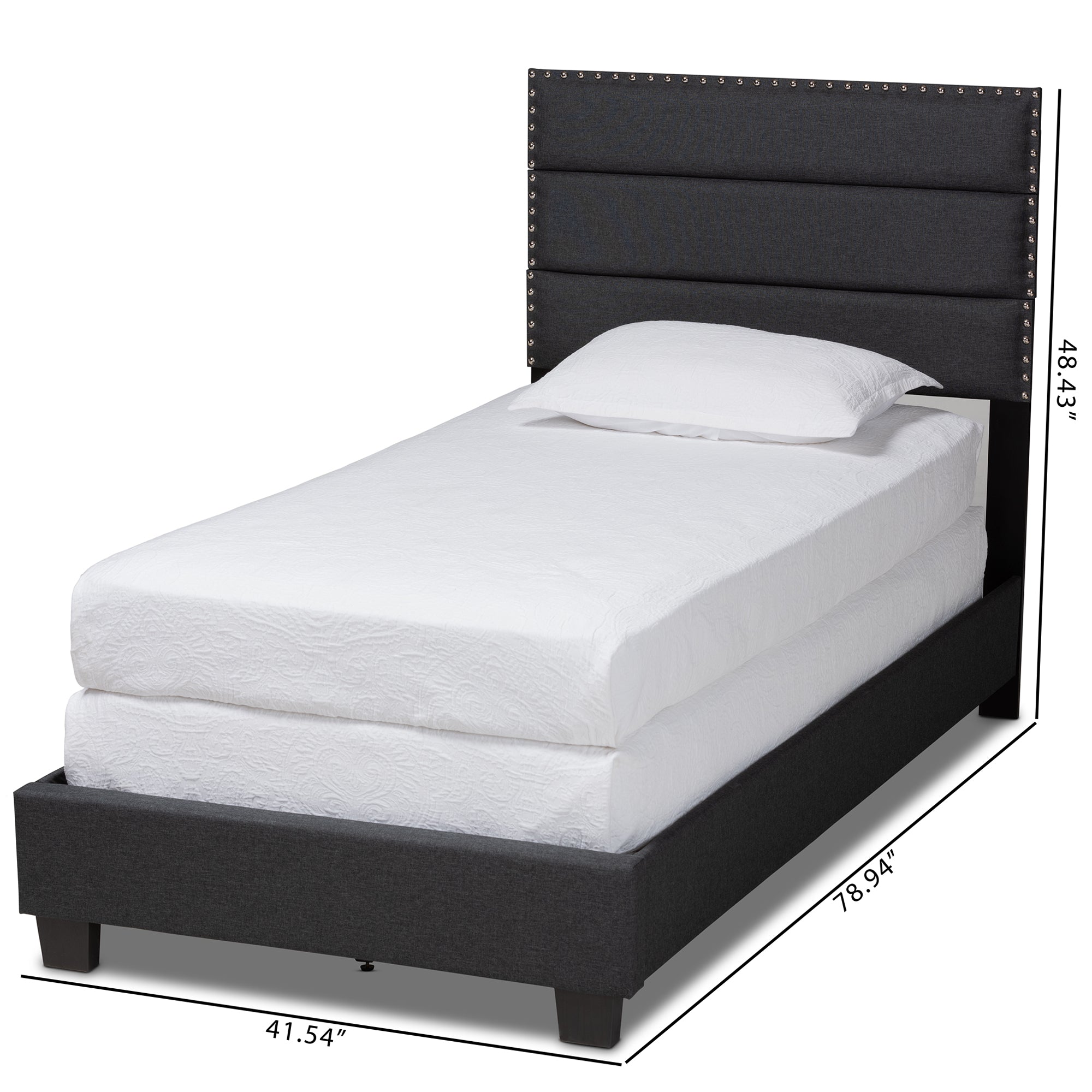 Ansa Modern Bed-Bed-Baxton Studio - WI-Wall2Wall Furnishings