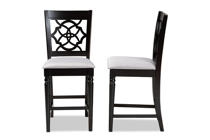 Arden Modern Counter Stools 2-Piece-Counter Stools-Baxton Studio - WI-Wall2Wall Furnishings