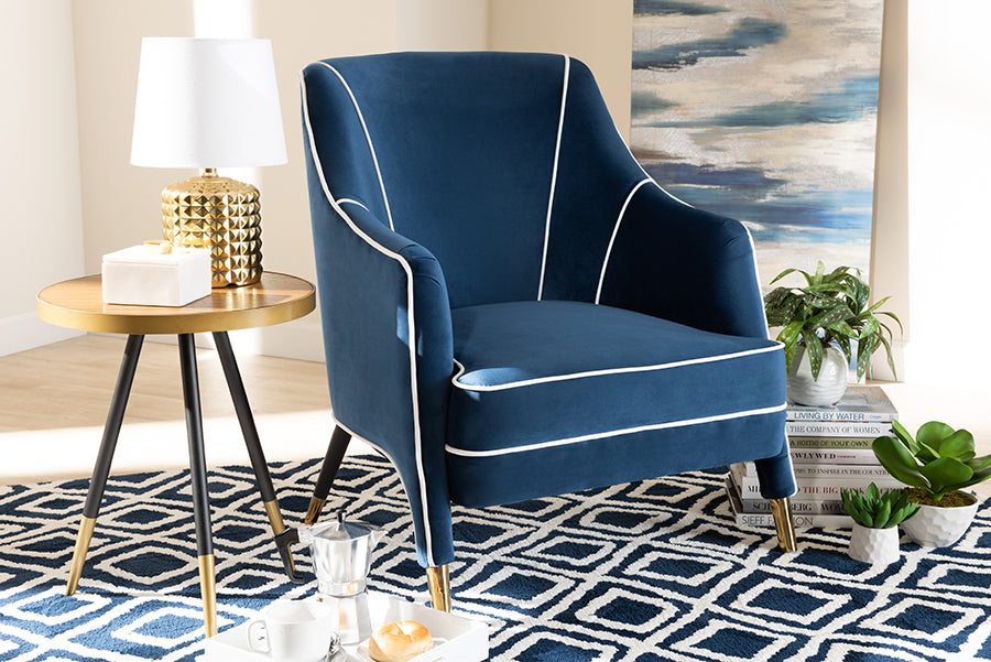 Ainslie Glamour Chair-Chair-Baxton Studio - WI-Wall2Wall Furnishings