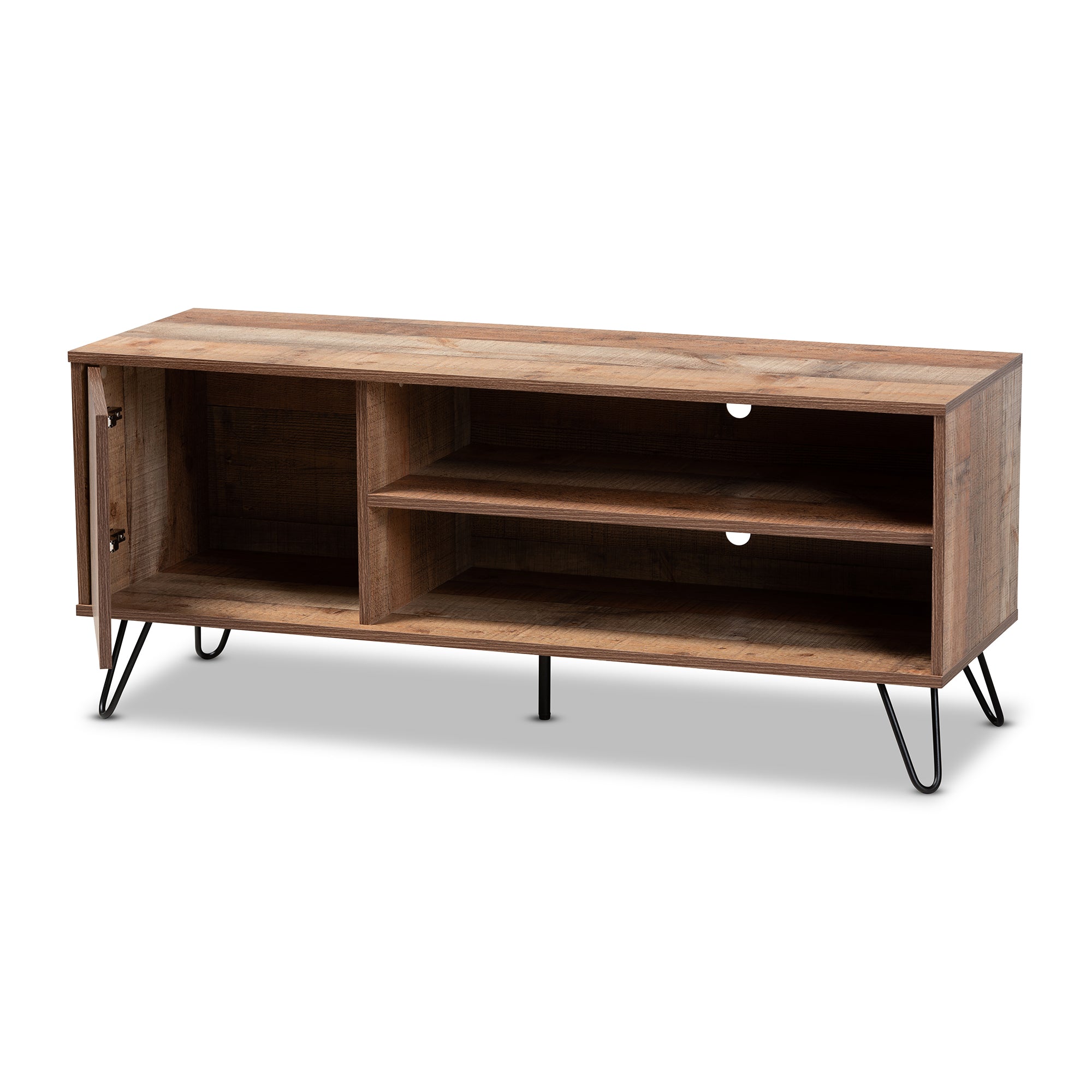 Iver Modern TV Stand 1-Door-TV Stand-Baxton Studio - WI-Wall2Wall Furnishings