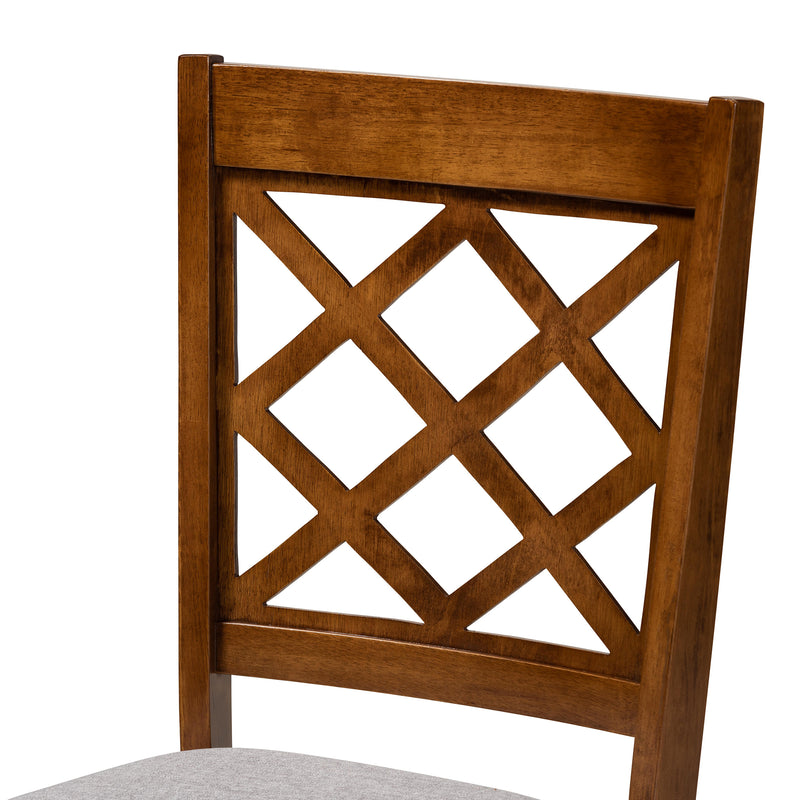 Jana Modern Dining Table & Dining Chairs 5-Piece-Dining Set-Baxton Studio - WI-Wall2Wall Furnishings