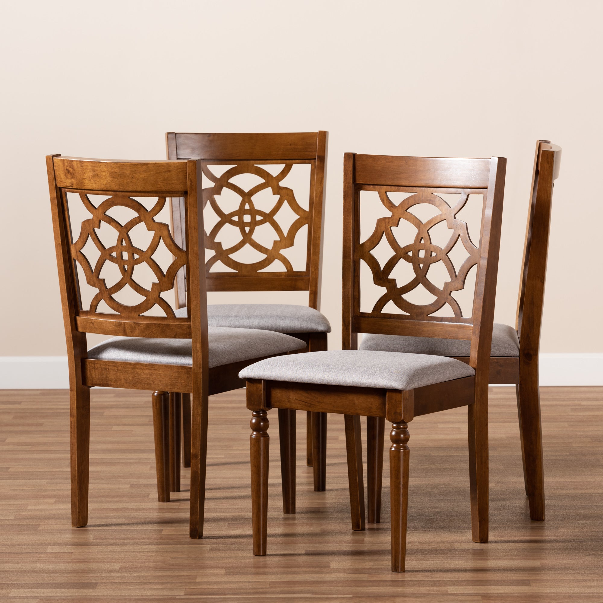 Lylah Modern Dining Chairs 4-Piece-Dining Chairs-Baxton Studio - WI-Wall2Wall Furnishings