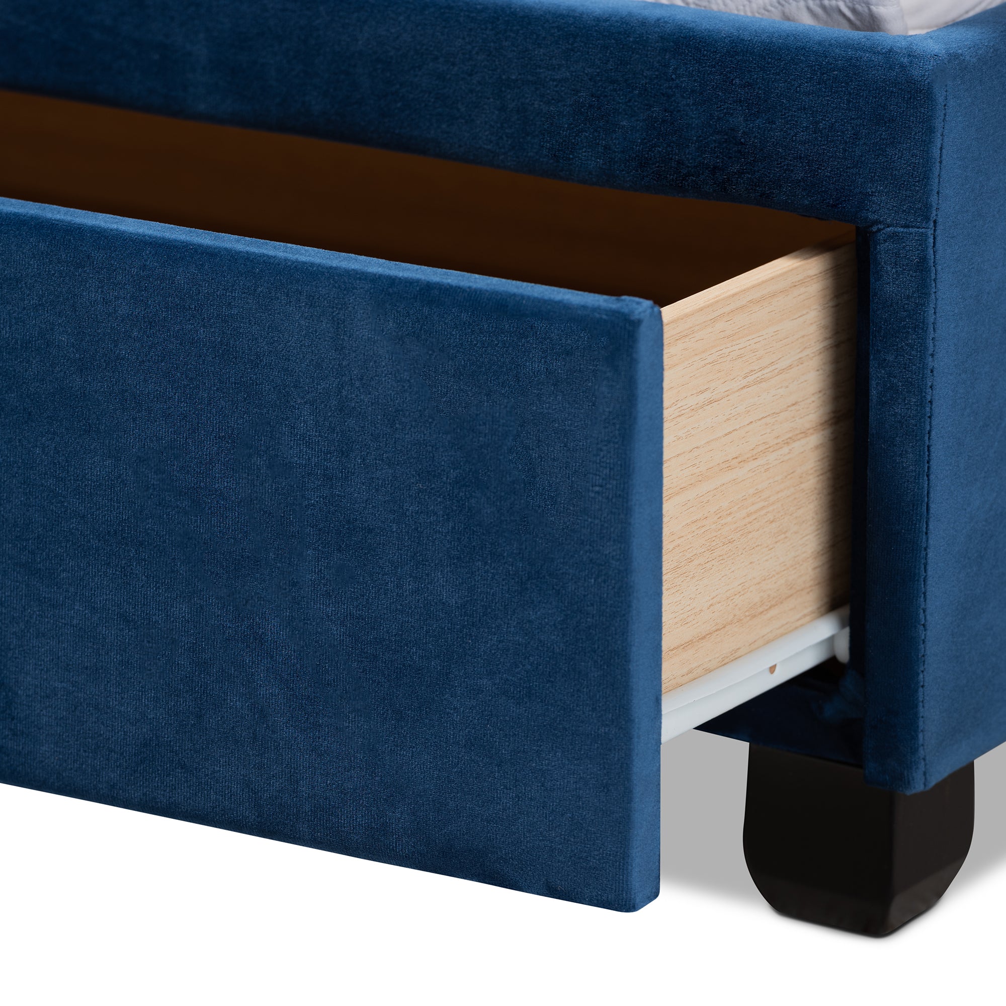 Caronia Modern Bed 2-Drawer-Bed-Baxton Studio - WI-Wall2Wall Furnishings