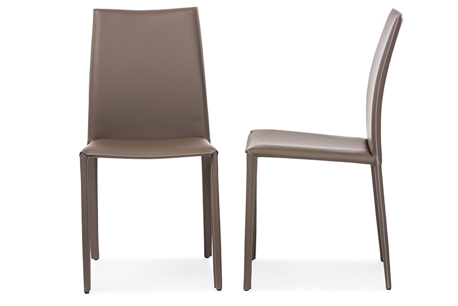 Rockford Contemporary Dining Chairs Set of 2-Dining Chairs-Baxton Studio - WI-Wall2Wall Furnishings