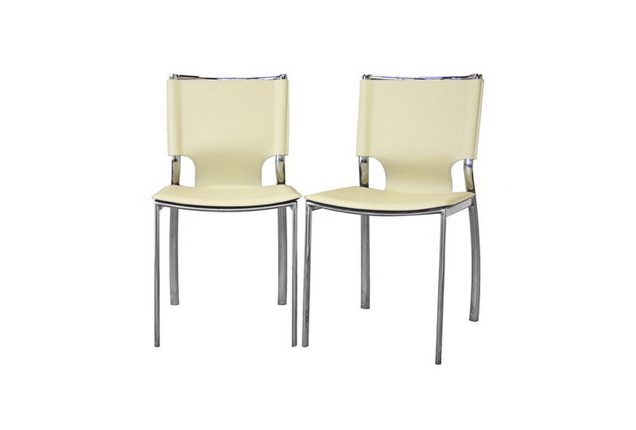 Montclare Modern Dining Chairs Set of 2-Dining Chairs-Baxton Studio - WI-Wall2Wall Furnishings