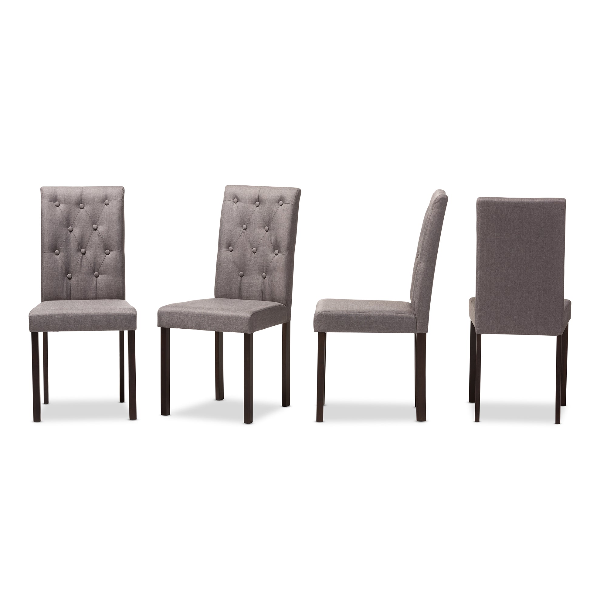 Gardner Contemporary Dining Chairs Set of 4-Dining Chairs-Baxton Studio - WI-Wall2Wall Furnishings