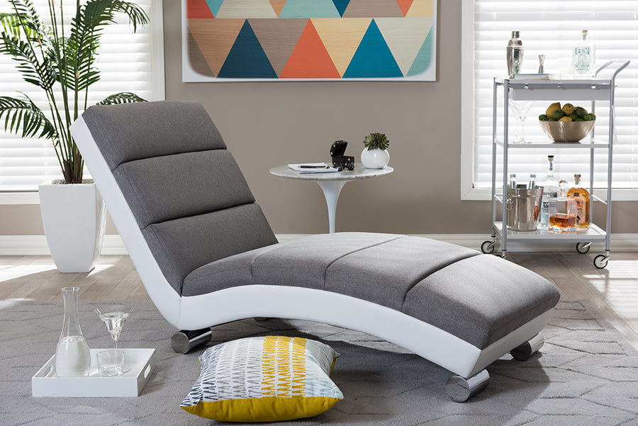 Percy Contemporary Chaise-Chaise-Baxton Studio - WI-Wall2Wall Furnishings