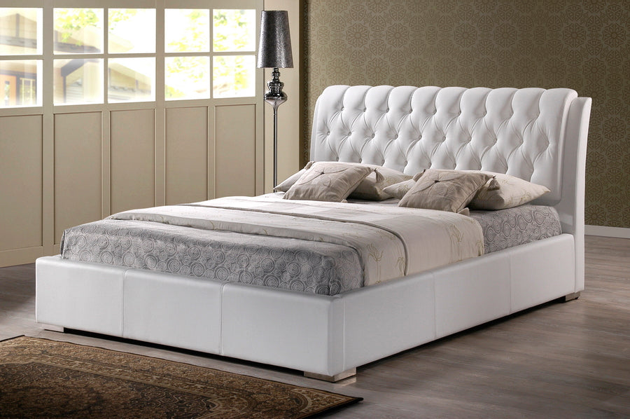 Bianca Contemporary Bed-Bed-Baxton Studio - WI-Wall2Wall Furnishings
