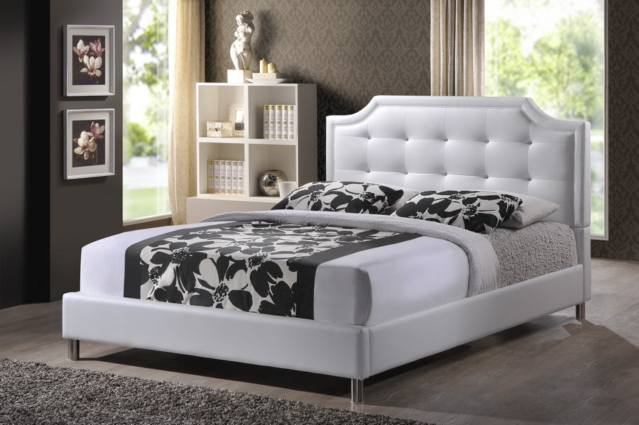 Carlotta Transitional Bed-Bed-Baxton Studio - WI-Wall2Wall Furnishings