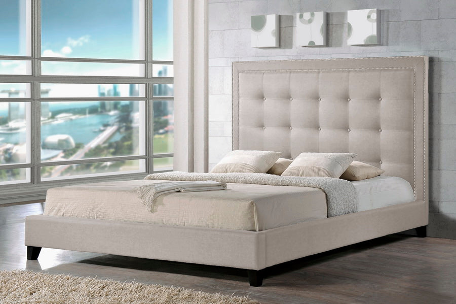 Hirst Contemporary Bed-Bed-Baxton Studio - WI-Wall2Wall Furnishings