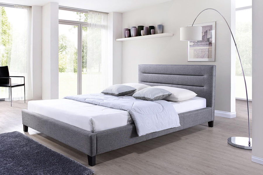 Hillary Contemporary Bed-Bed-Baxton Studio - WI-Wall2Wall Furnishings