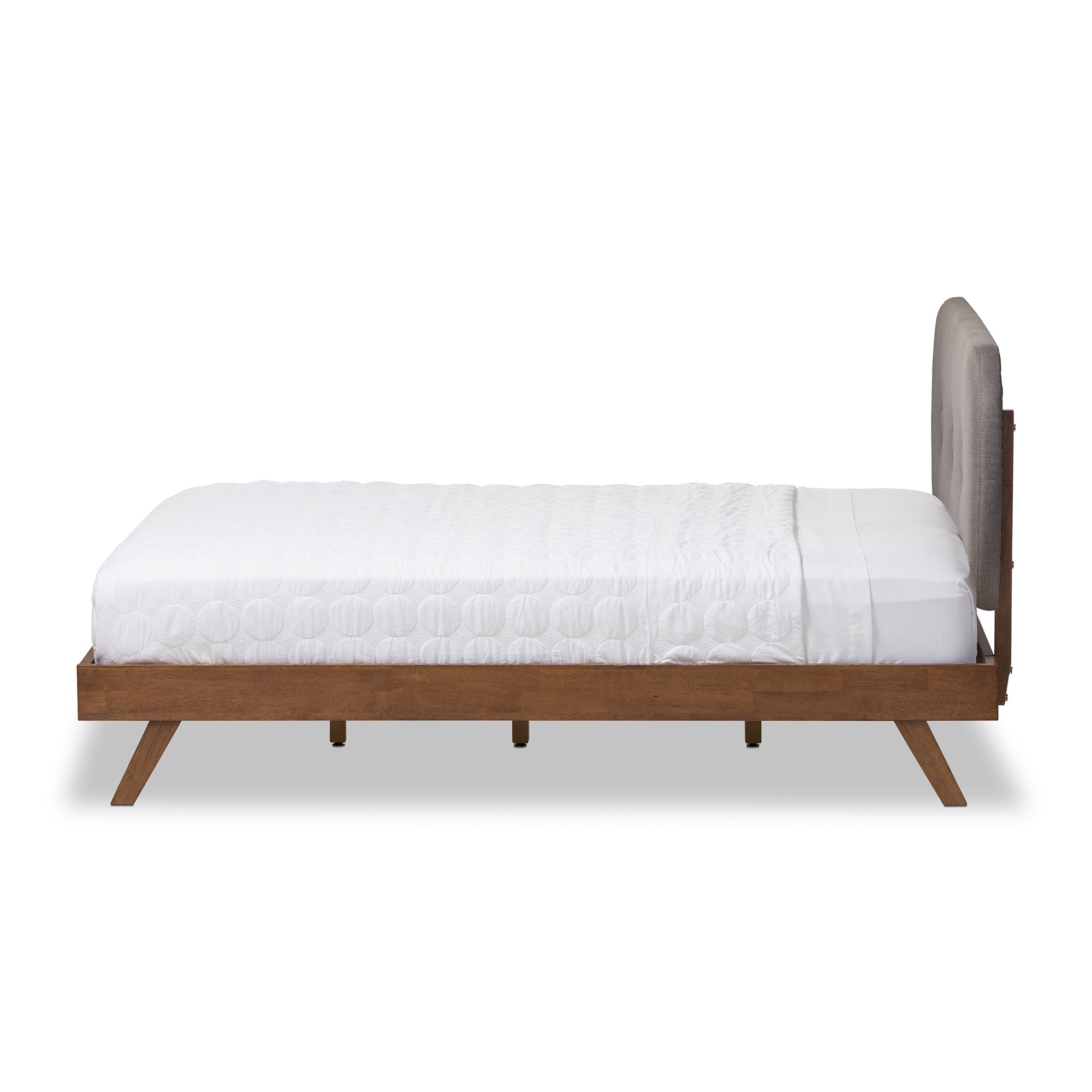 Penelope Mid-Century Bed-Bed-Baxton Studio - WI-Wall2Wall Furnishings