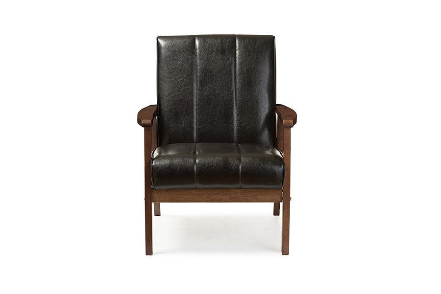 Nikko Scandinavian Living Room Chair-Chair-Baxton Studio - WI-Wall2Wall Furnishings