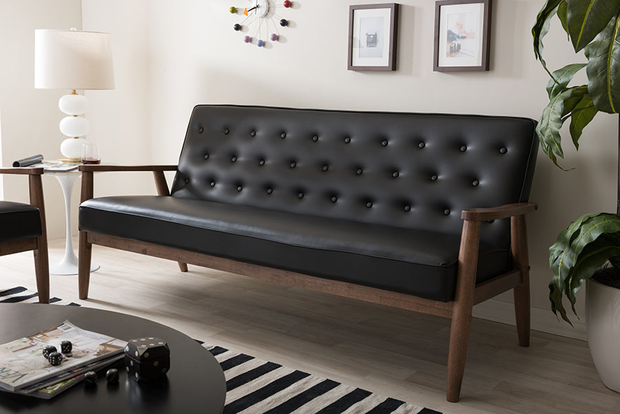 Sorrento Mid-Century Sofa-Sofa-Baxton Studio - WI-Wall2Wall Furnishings