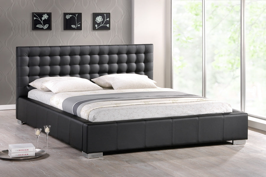 Madison Contemporary Bed-Bed-Baxton Studio - WI-Wall2Wall Furnishings