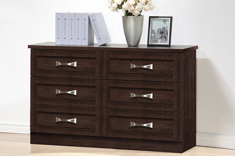 Colburn Contemporary Dresser 6-Drawer-Dresser-Baxton Studio - WI-Wall2Wall Furnishings