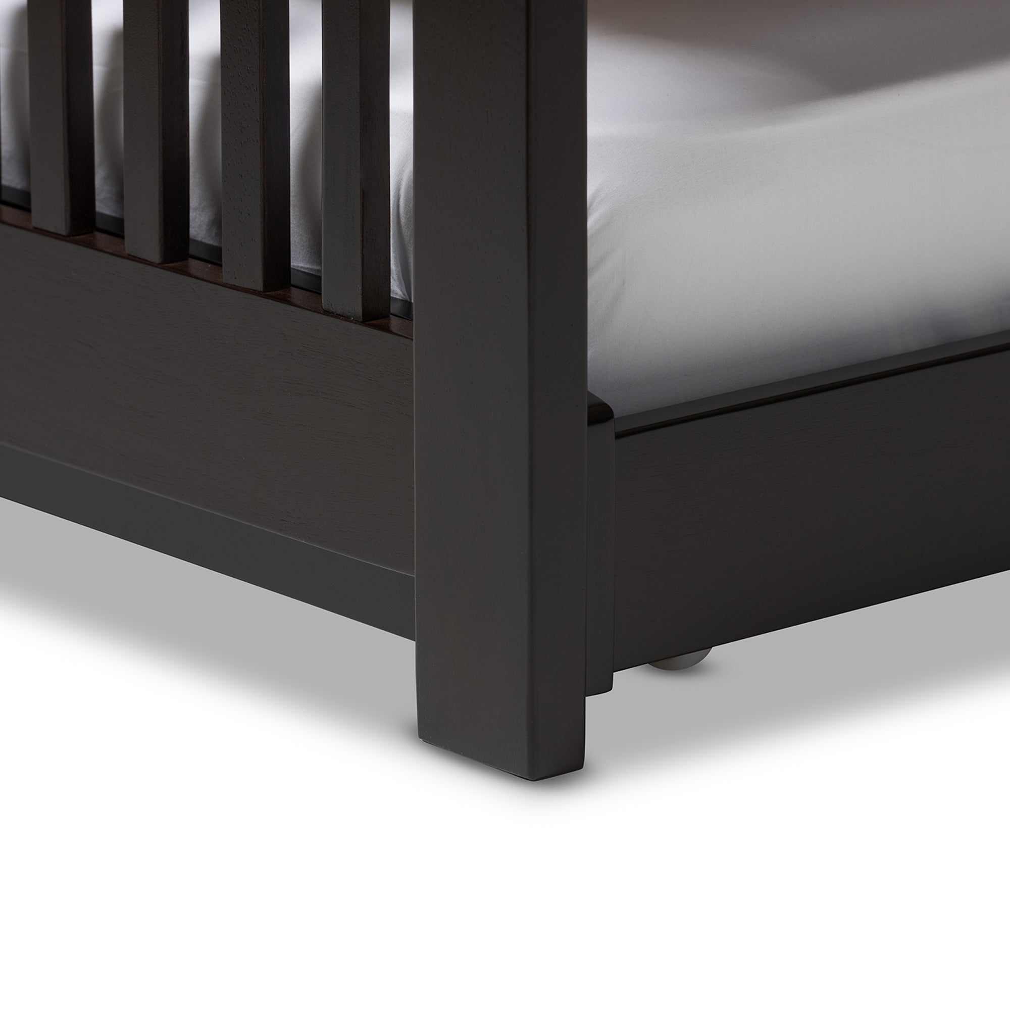 Hevea Contemporary Trundle Bed with Guest Trundle Bed-Trundle Bed-Baxton Studio - WI-Wall2Wall Furnishings