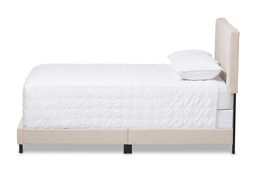 Cassandra Contemporary Bed-Bed-Baxton Studio - WI-Wall2Wall Furnishings