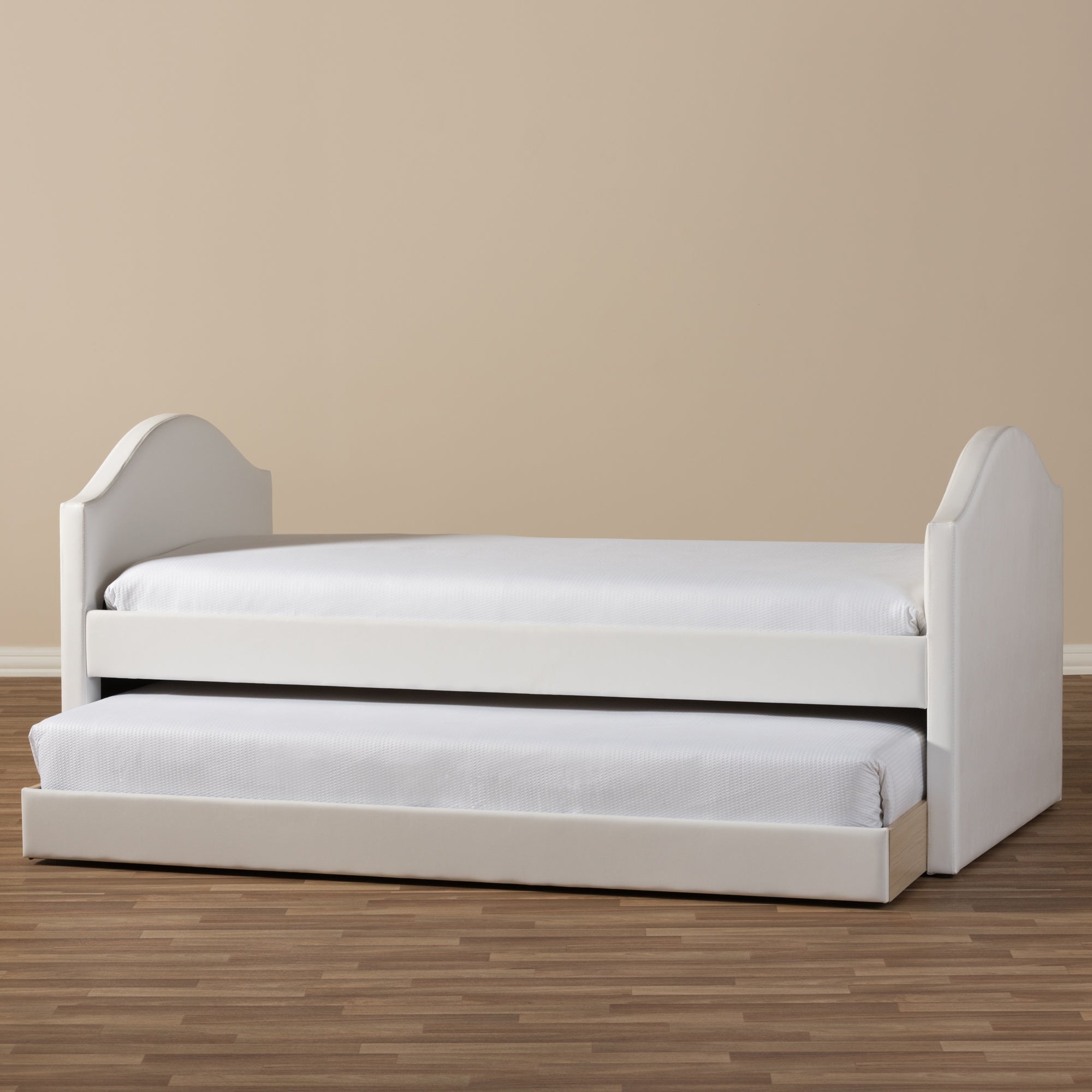 Alessia Contemporary Daybed with Guest Trundle Bed-Daybed-Baxton Studio - WI-Wall2Wall Furnishings