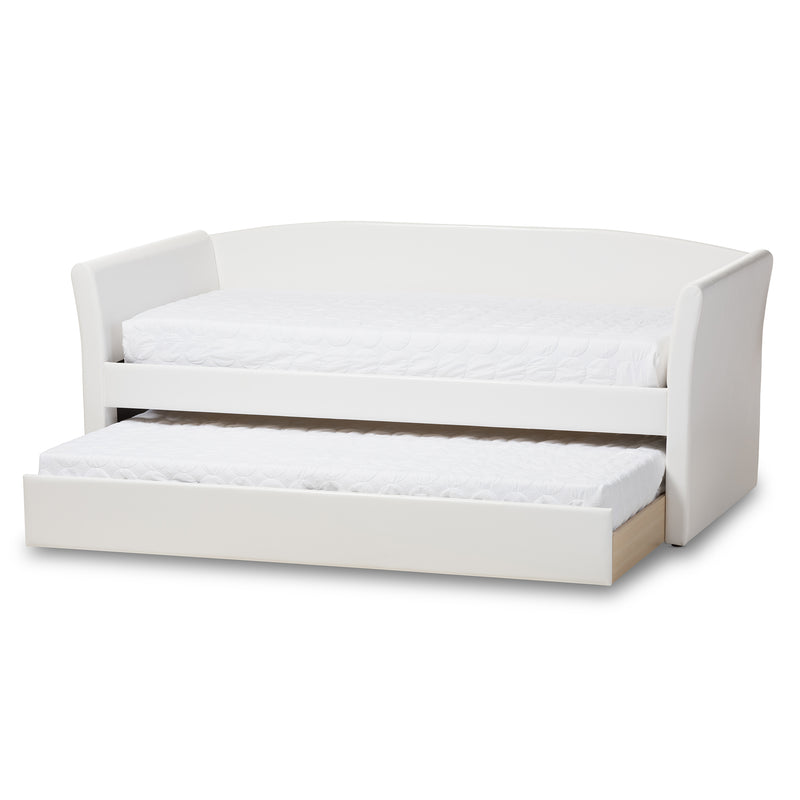 Camino Contemporary Daybed with Guest Trundle Bed-Daybed-Baxton Studio - WI-Wall2Wall Furnishings