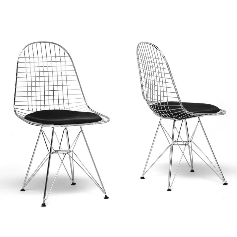 Avery Modern Dining Chairs Set of 2-Dining Chairs-Baxton Studio - WI-Wall2Wall Furnishings