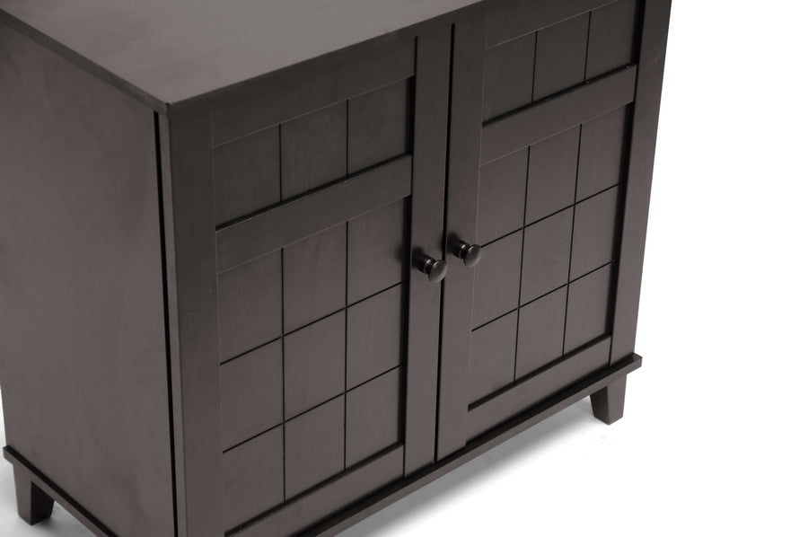Glidden Transitional Shoe Cabinet Short-Shoe Cabinet-Baxton Studio - WI-Wall2Wall Furnishings