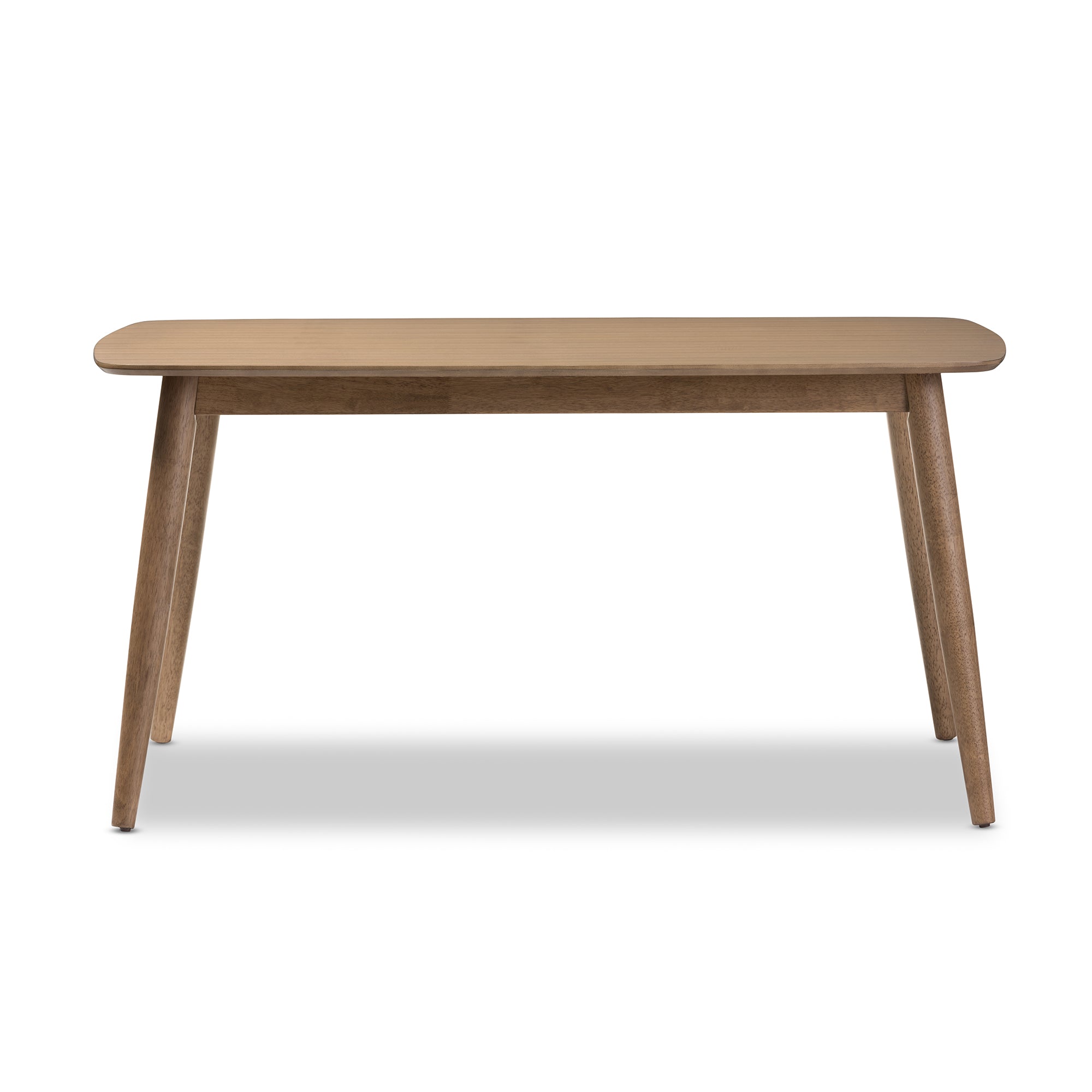 Edna Mid-Century Dining Table-Dining Table-Baxton Studio - WI-Wall2Wall Furnishings