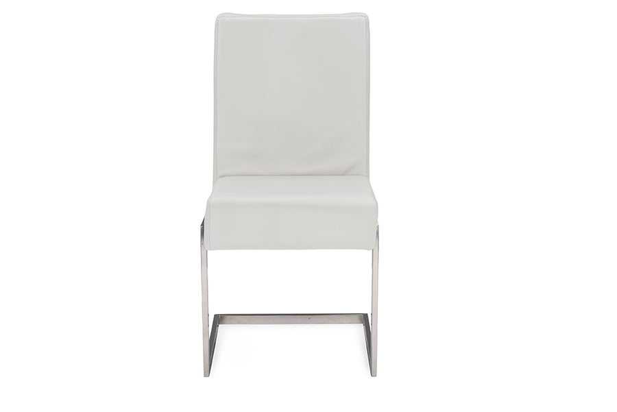 Toulan Contemporary Dining Chairs Set of 2-Dining Chairs-Baxton Studio - WI-Wall2Wall Furnishings