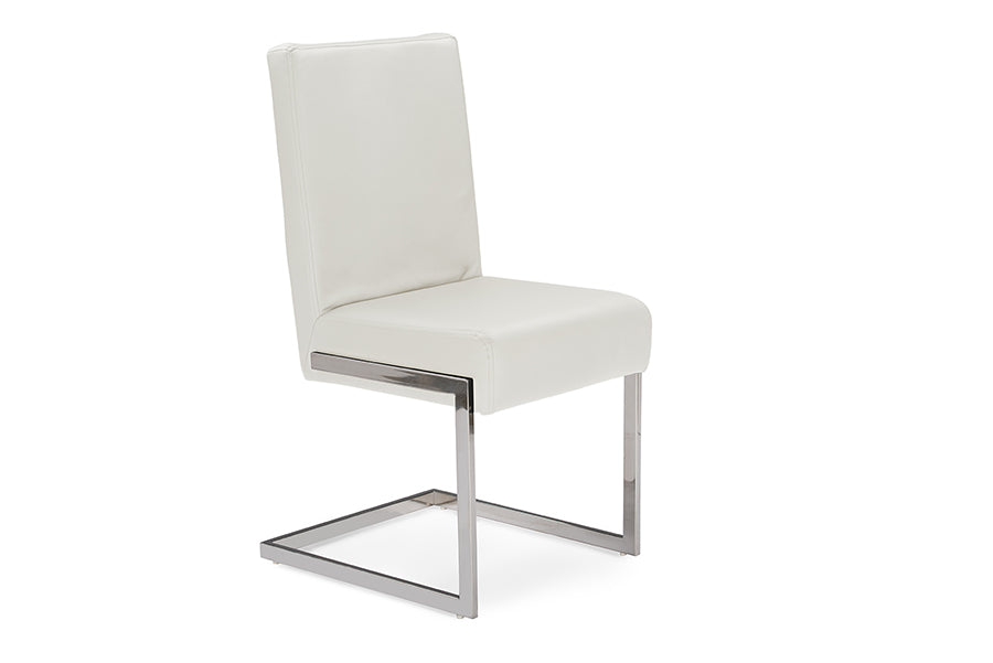 Toulan Contemporary Dining Chairs Set of 2-Dining Chairs-Baxton Studio - WI-Wall2Wall Furnishings