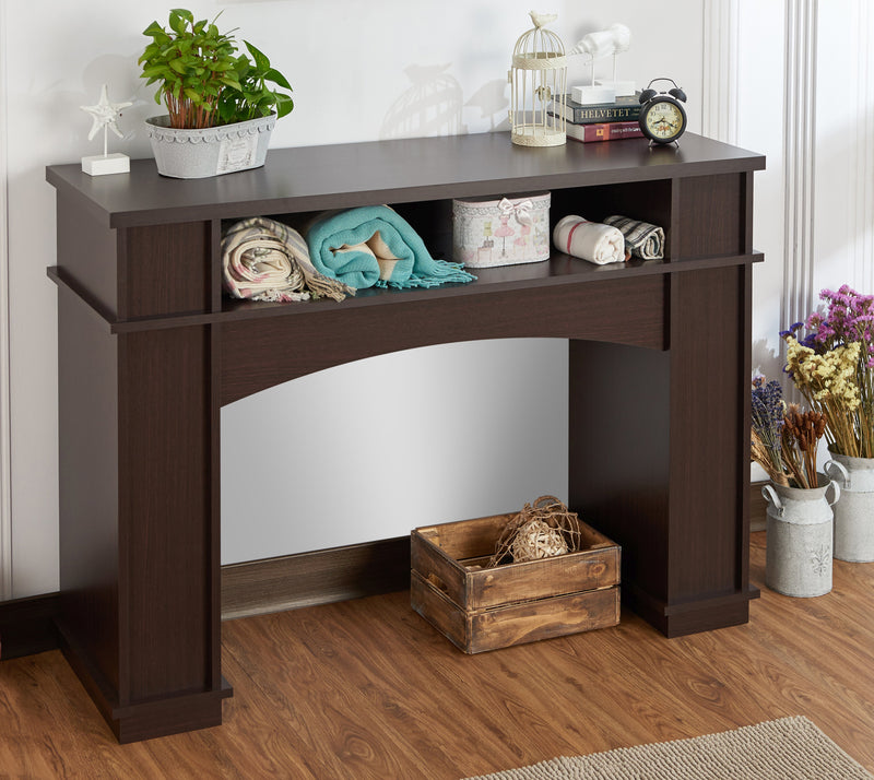 Falton Contemporary Style Open Shelf Entry Way Console Table-console table-Furniture of America-Wall2Wall Furnishings