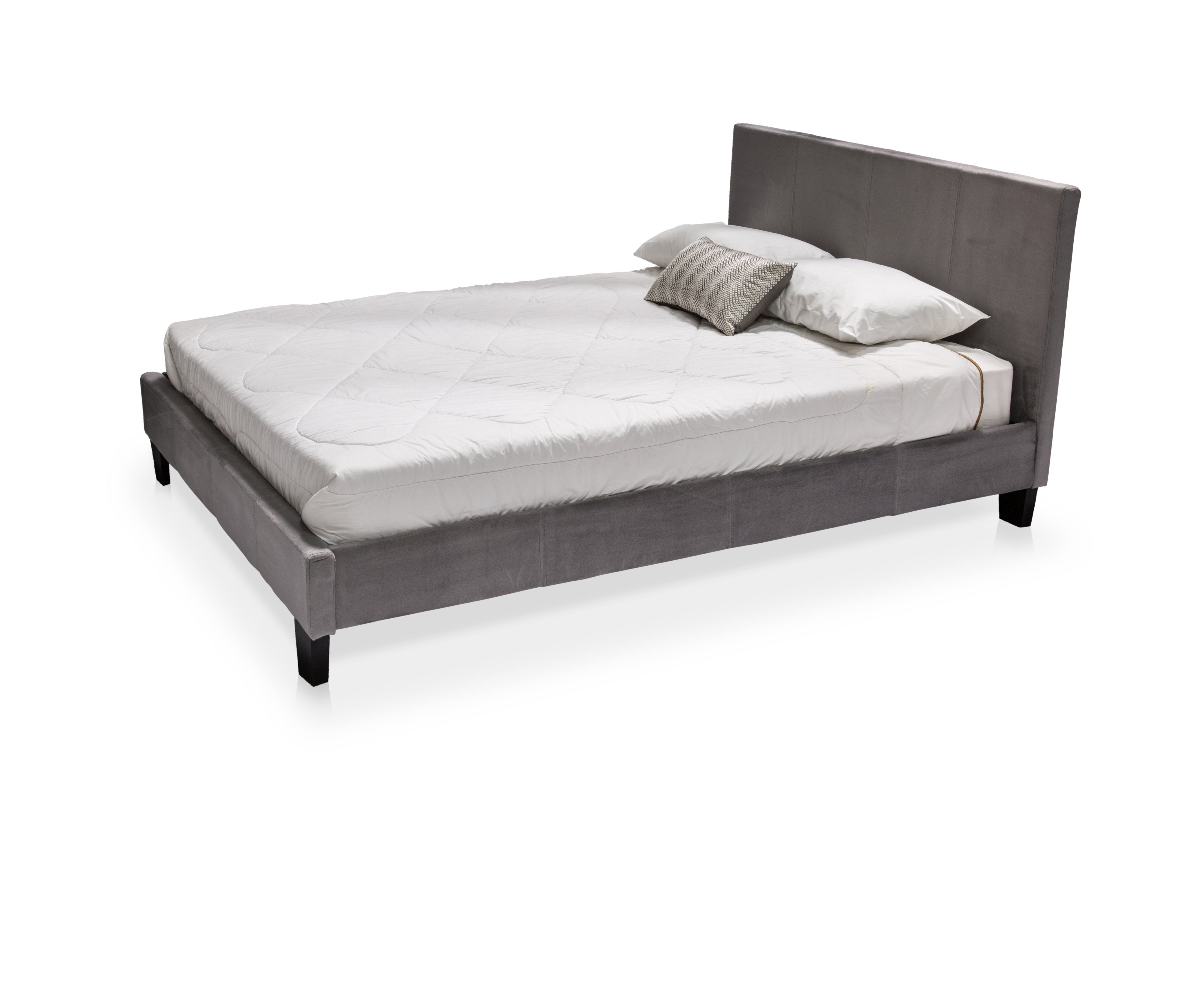 Ameena Contemporary Leatherette Bed-bed-Furniture of America-Wall2Wall Furnishings
