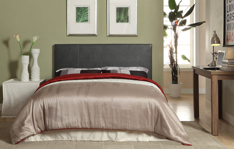 Ameena Contemporary Leatherette Bed-bed-Furniture of America-Wall2Wall Furnishings