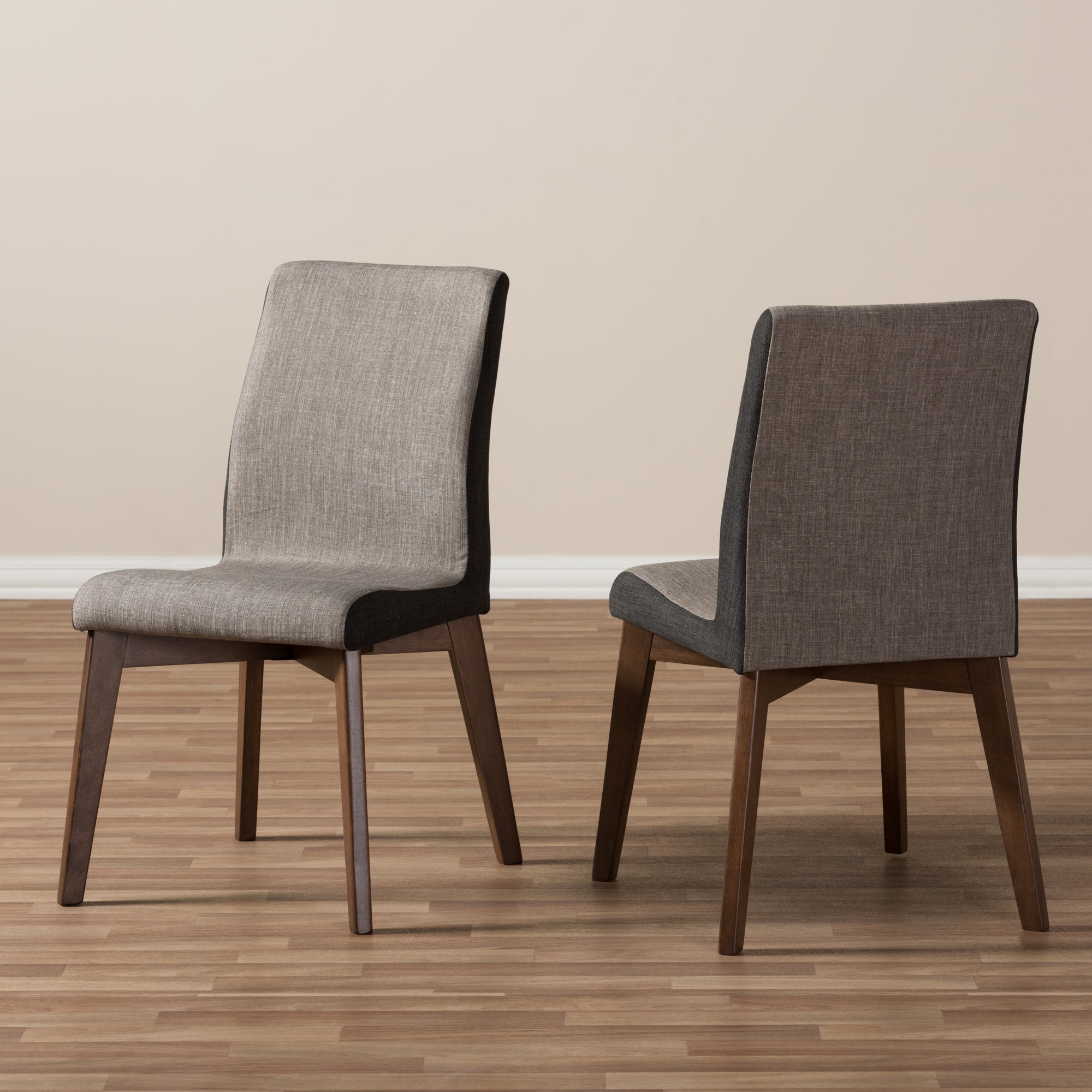 Kimberly Mid-Century Dining Chairs Set of 2-Dining Chairs-Baxton Studio - WI-Wall2Wall Furnishings