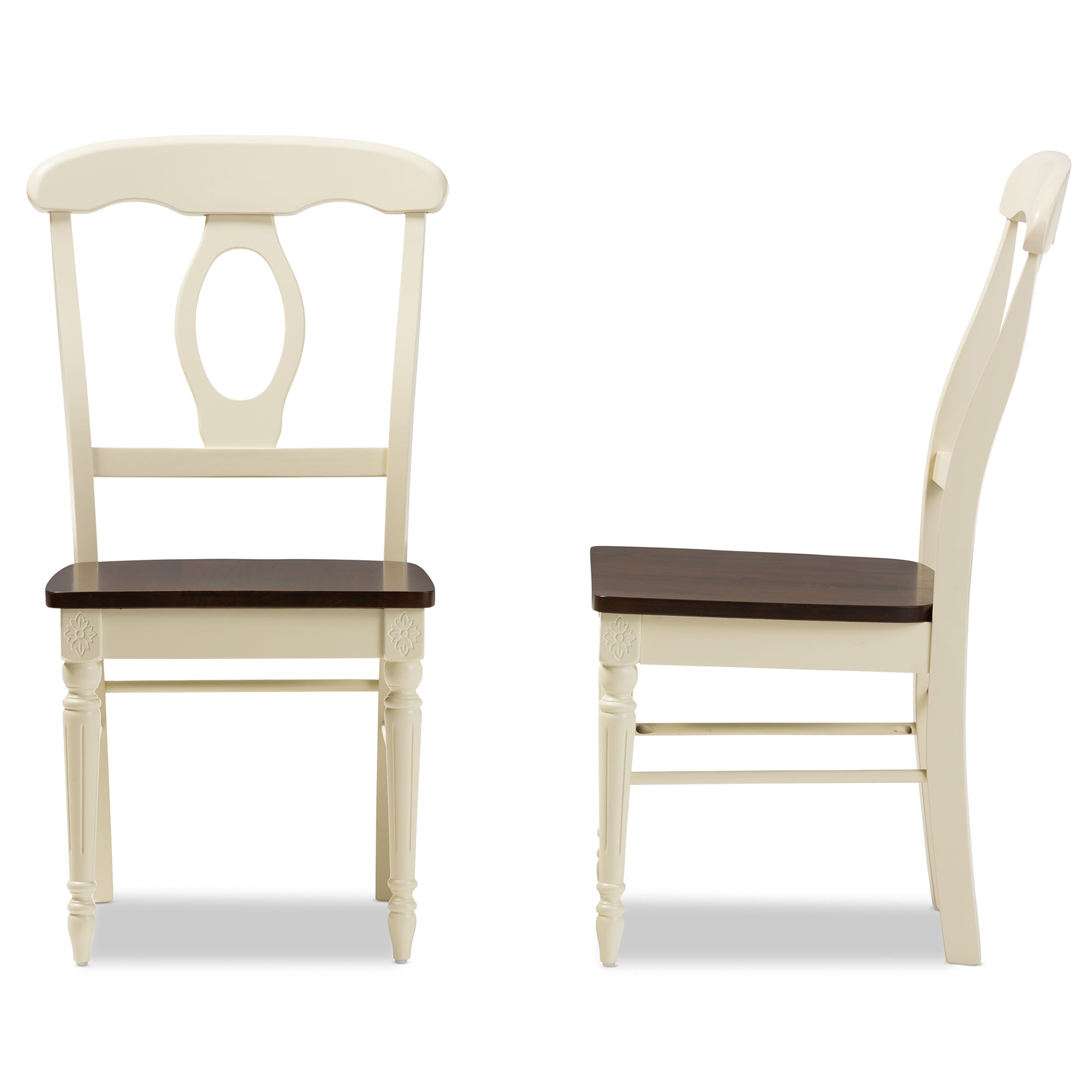 Napoleon French Country Cottage Dining Chairs-Dining Chairs-Baxton Studio - WI-Wall2Wall Furnishings