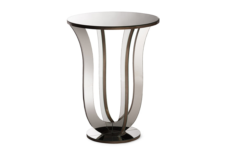 Kylie Contemporary Side Table-Side Table-Baxton Studio - WI-Wall2Wall Furnishings