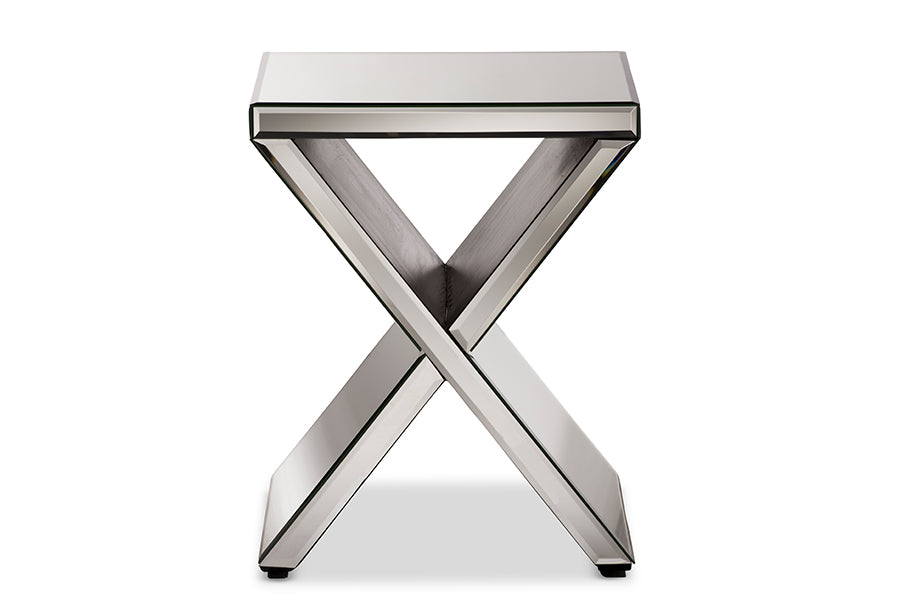 Morris Contemporary Side Table-Side Table-Baxton Studio - WI-Wall2Wall Furnishings