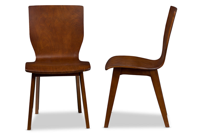 Elsa Scandinavian Dining Chairs Set of 2-Dining Chairs-Baxton Studio - WI-Wall2Wall Furnishings