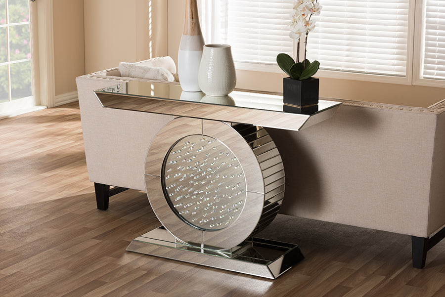 Cagney Glam Console Table-Console Table-Baxton Studio - WI-Wall2Wall Furnishings