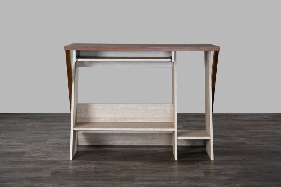 Rhombus Contemporary Desk-Desk-Baxton Studio - WI-Wall2Wall Furnishings