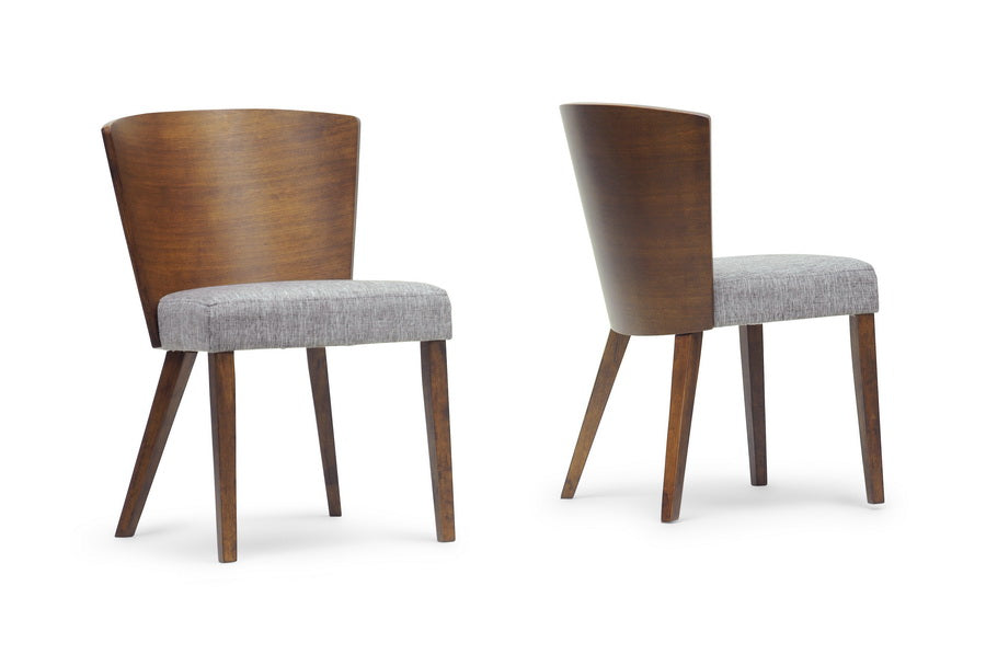 Sparrow Transitional Dining Chairs Set of 2-Dining Chairs-Baxton Studio - WI-Wall2Wall Furnishings