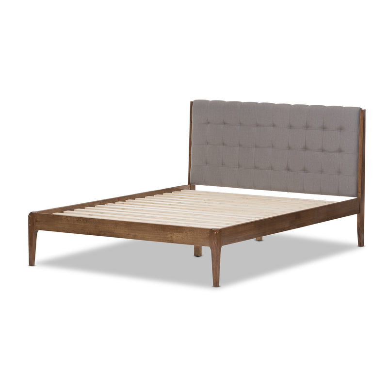 Clifford Mid-Century Bed-Bed-Baxton Studio - WI-Wall2Wall Furnishings