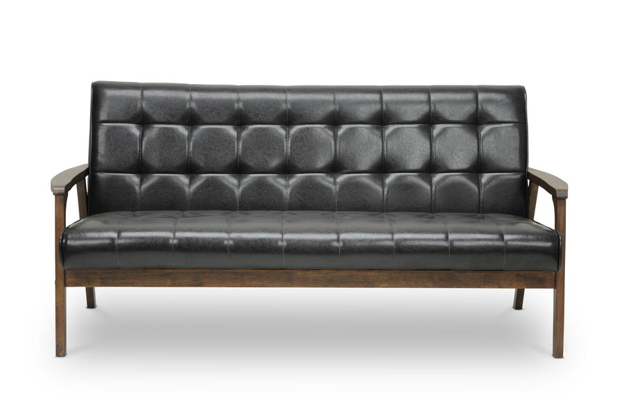 Mid-Century Contemporary Sofa-Sofa-Baxton Studio - WI-Wall2Wall Furnishings