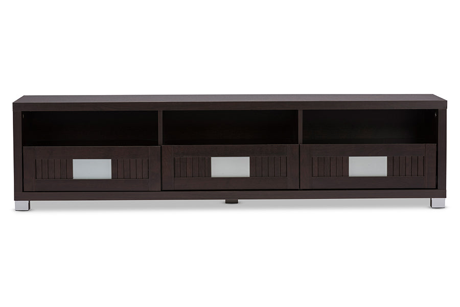 Gerhardine Contemporary TV Stand 63-Inch with 3-drawer-TV Stand-Baxton Studio - WI-Wall2Wall Furnishings